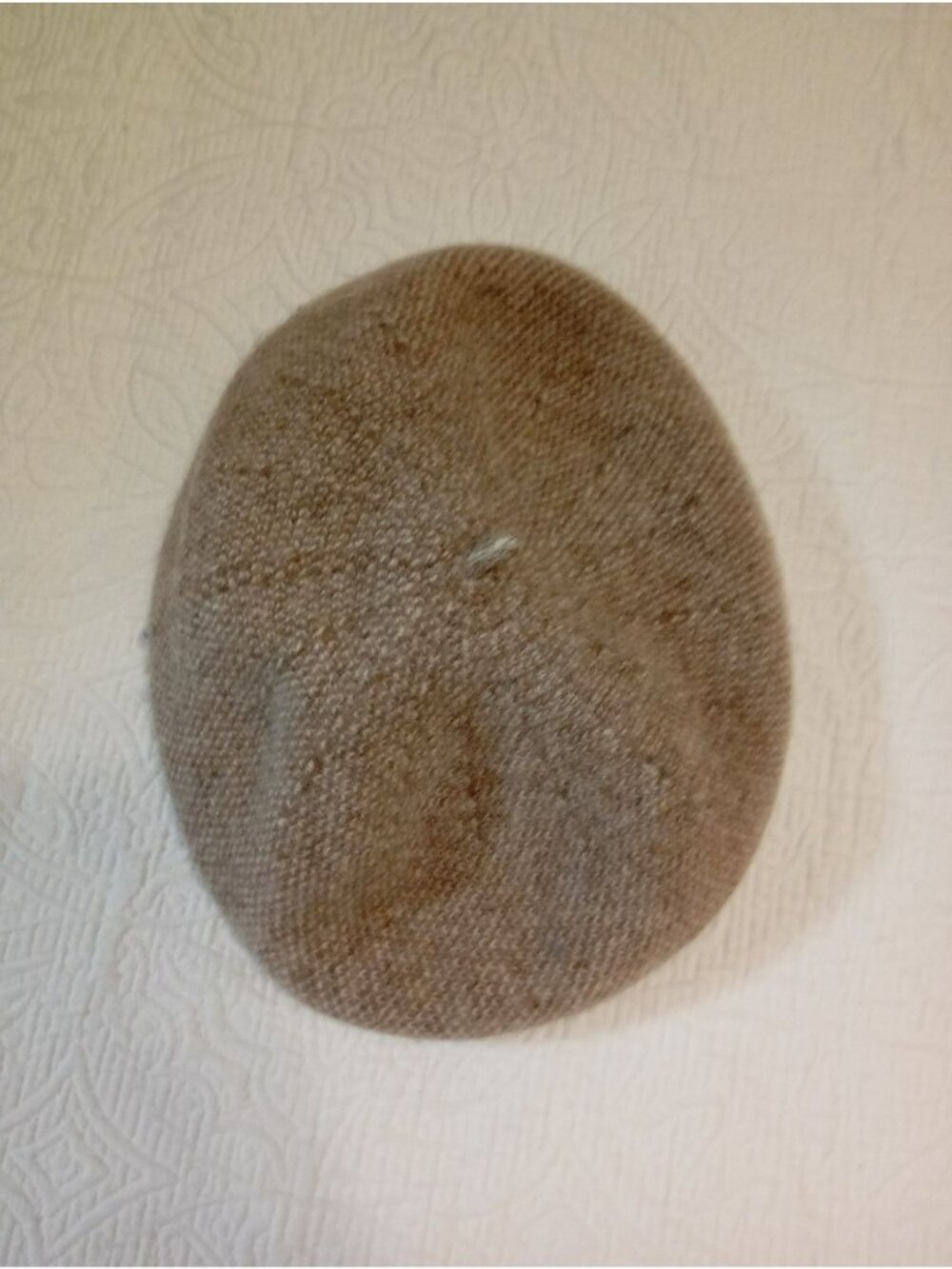 Zara 100% Wool Beret In Light Brown Size S-M Stylish & Comfortable Womens